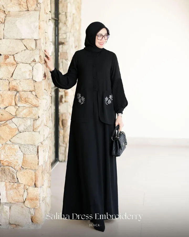 Saliha Dress Embroiderry