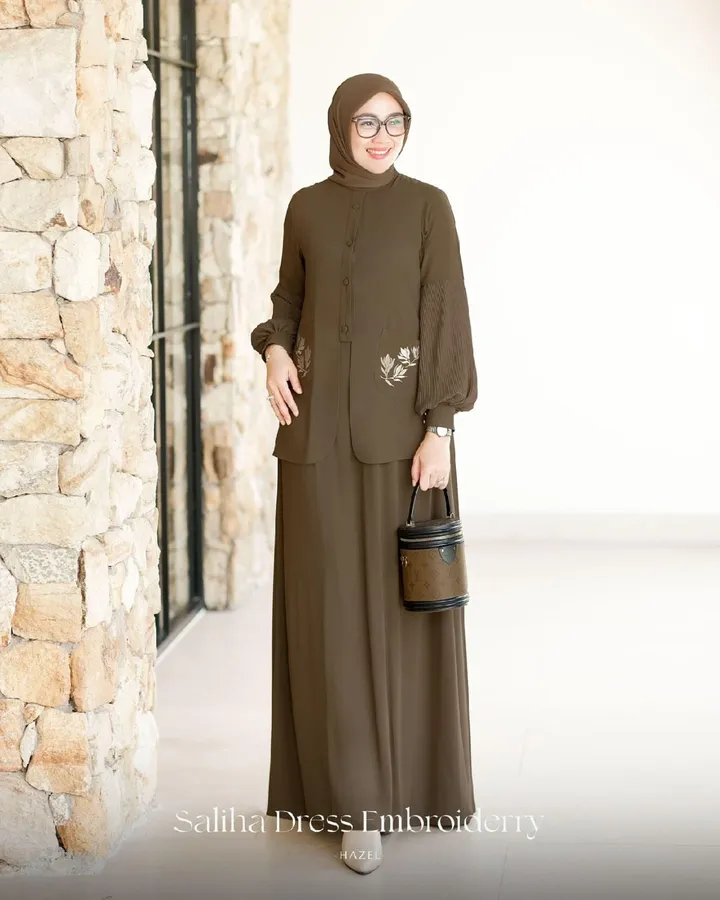 Saliha Dress Embroiderry - Image 10