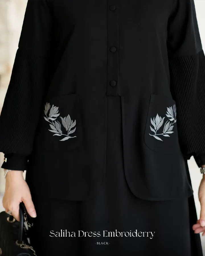 Saliha Dress Embroiderry - Image 4