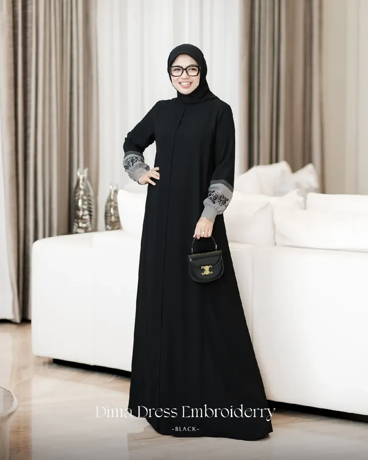 Dima Dress Embroiderry